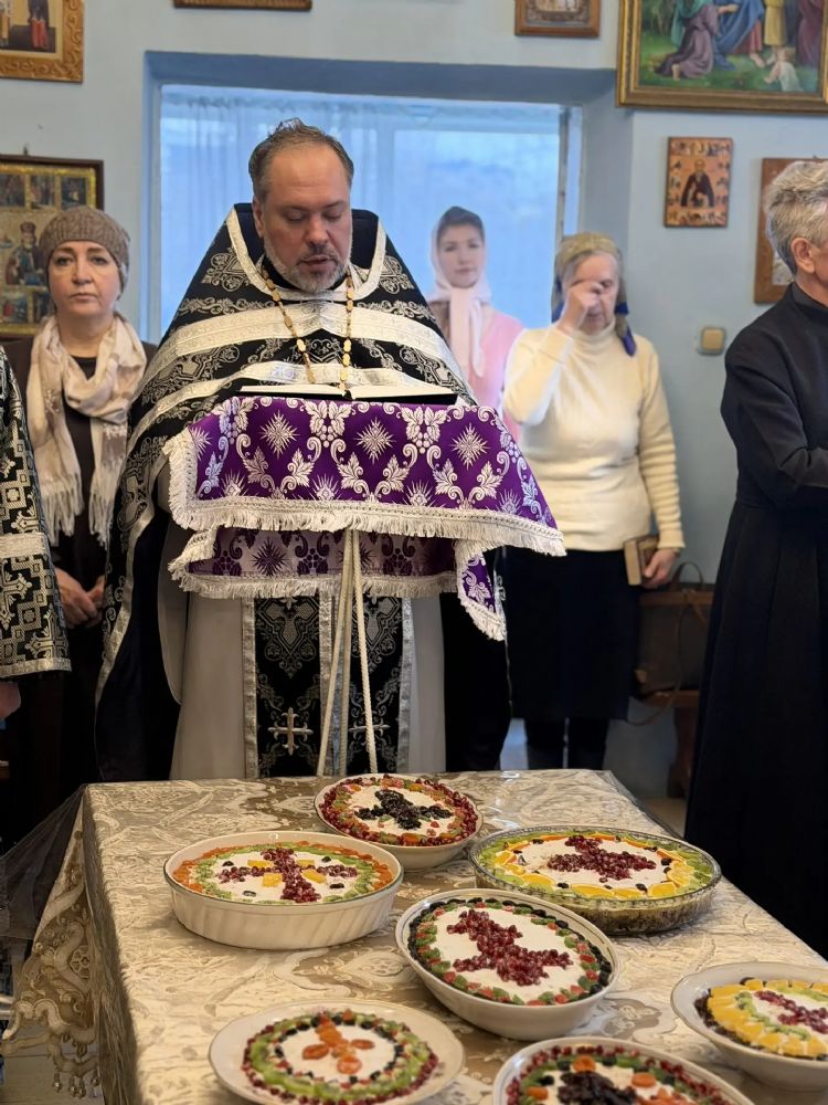 Литургия Преждеосвященных Даров. Освящение колива